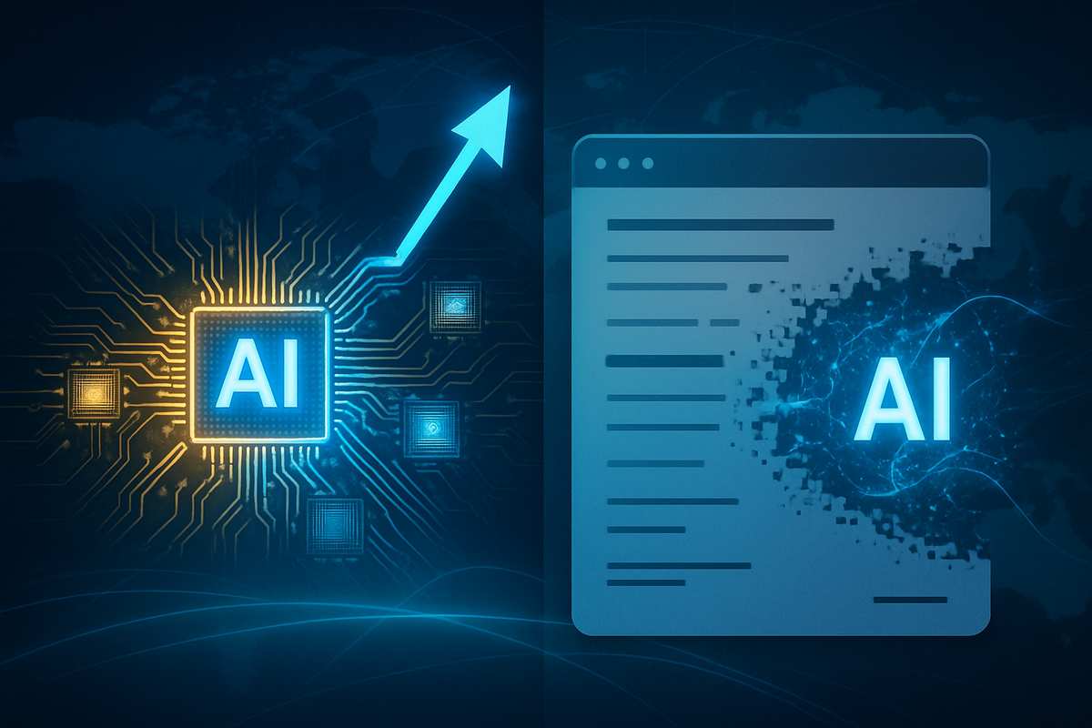 AI's Dual Edge: TSMC Soars on Chip Demand as DocuSign Reels from OpenAI's Disruption