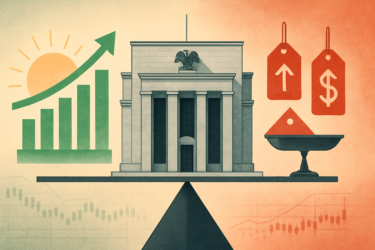 Economic Crosscurrents: Fed Grapples with Conflicting Data as Growth Surges, Jobless Claims Dip