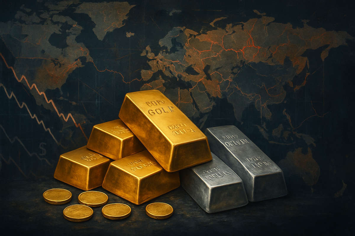 Geopolitical Storm Brews: Gold and Silver Shine as Safe Havens Amidst Global Turmoil