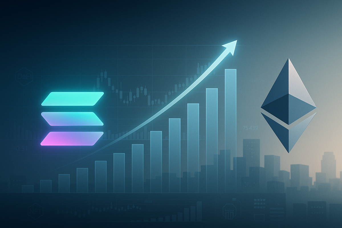 Solana Surges Past Ethereum in DEX Volume, Fuels Ecosystem Expansion with DeFi Boom and Growing Institutional Clout