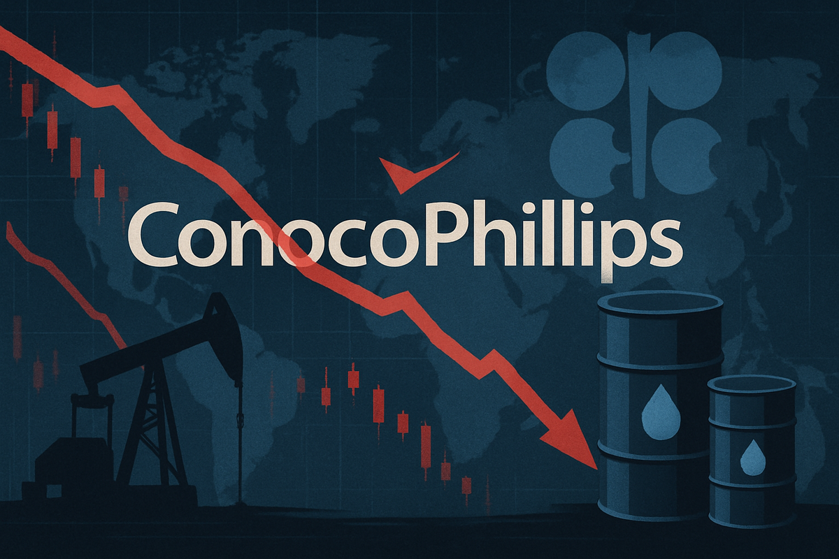 ConocoPhillips Plunges Amidst OPEC+ Output Hike Speculation and EPS Decline