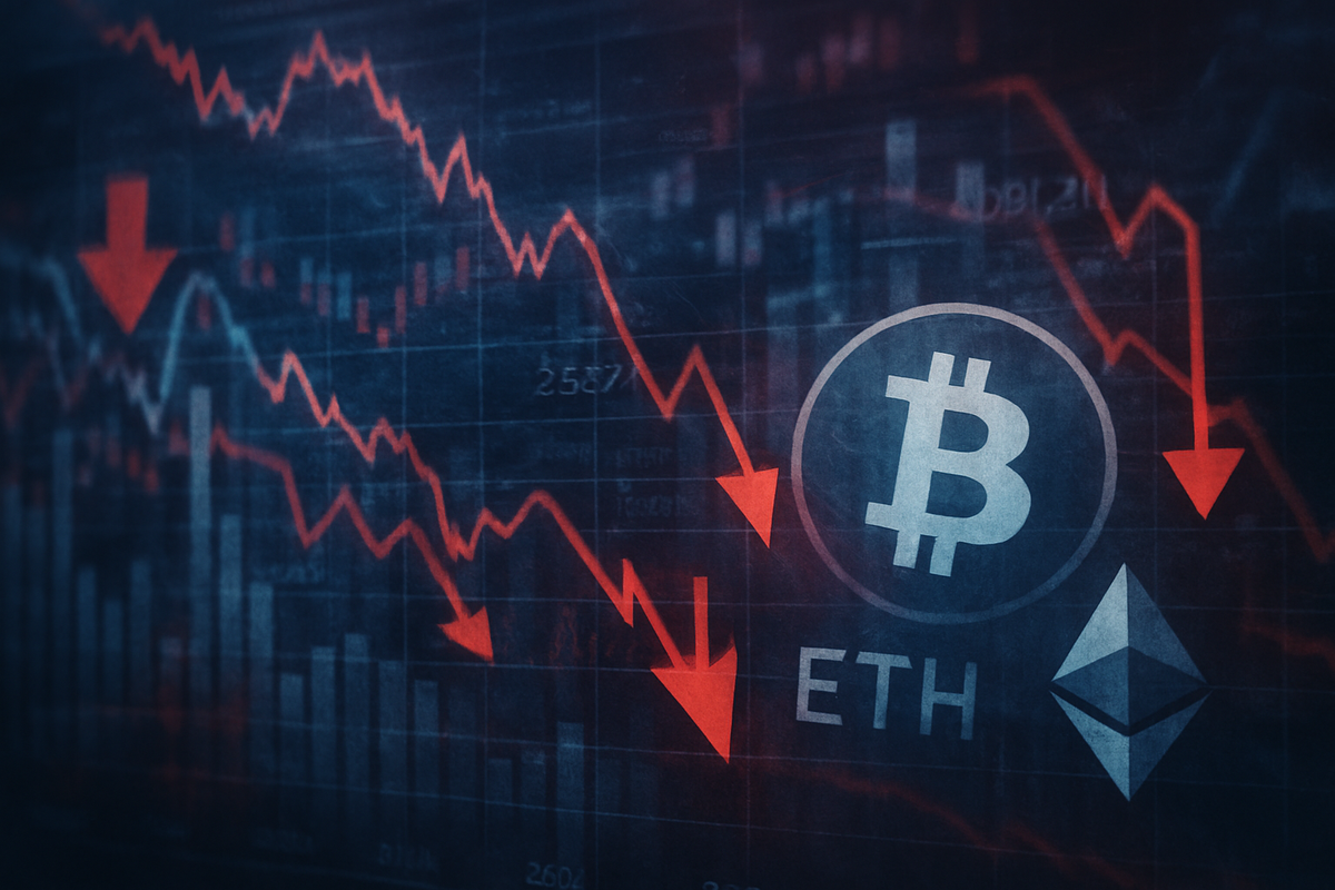 Crypto Market Shaken: Bitcoin and Ethereum ETFs See Massive Outflows Amidst Volatility