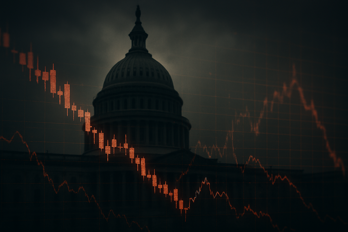Looming US Government Shutdown Casts Shadow Over Stock Futures, Igniting Market Volatility