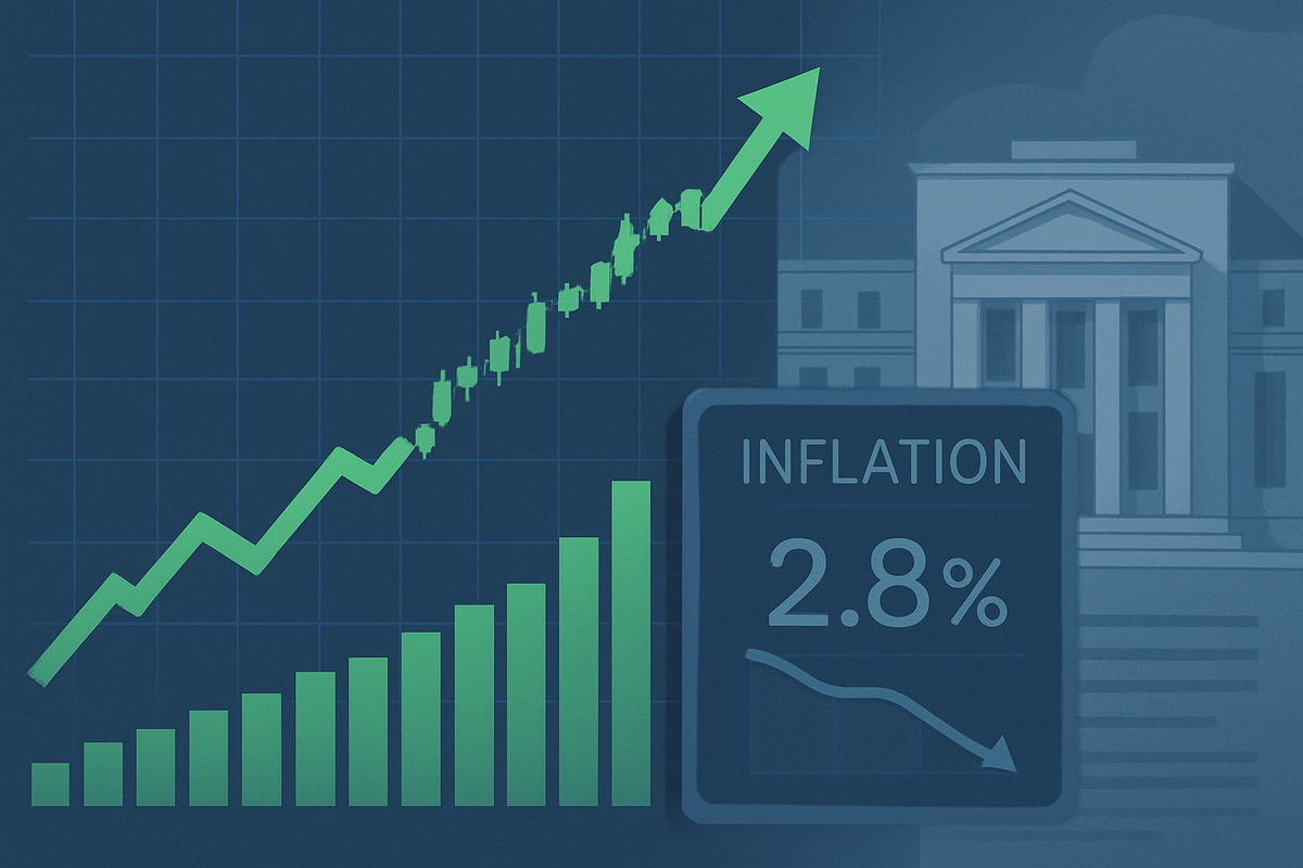 Stocks Tick Higher as August PCE Inflation Aligns with Expectations, Bolstering Market Confidence