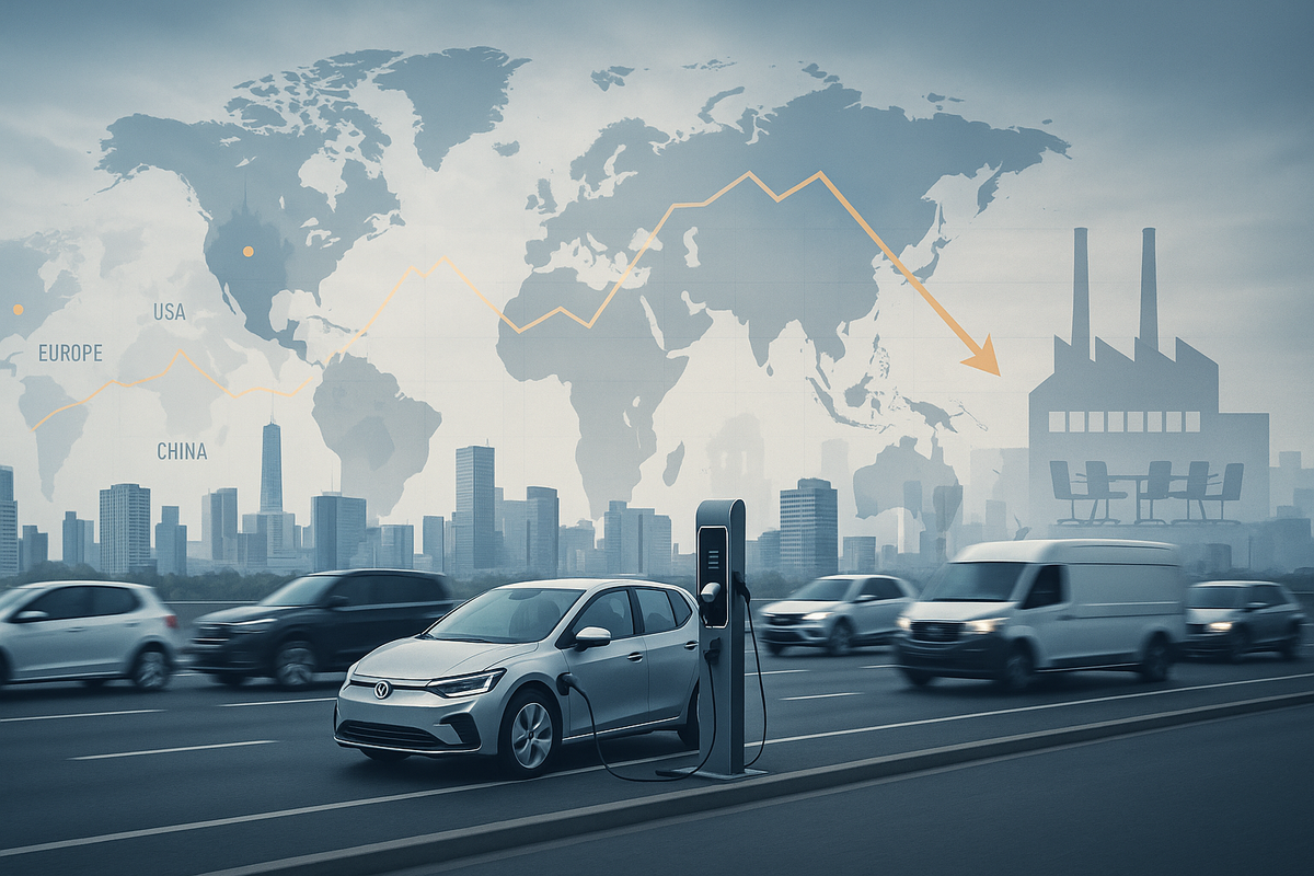 Electric Vehicle Market Navigates a Bumpy Road: Global Sales Up, But Growth Slows and Automakers Rethink 2025 Targets