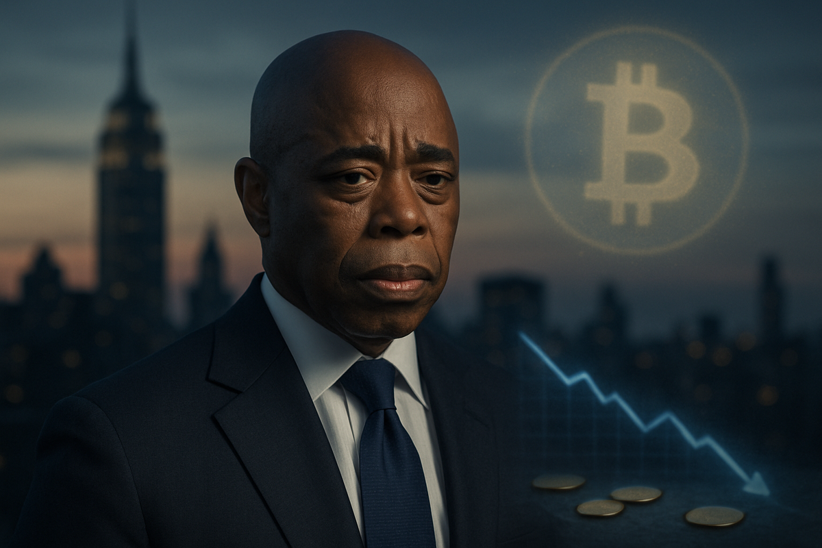 Pro-Crypto Mayor Eric Adams Exits NYC Reelection Bid Amid Finance Woes, Leaving Digital Asset Future Uncertain