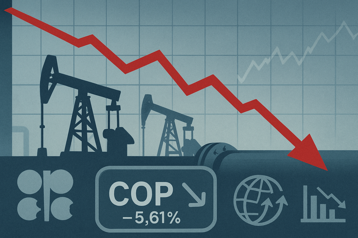 Energy Sector Reels as OPEC+ Speculation and EPS Woes Drive ConocoPhillips Decline