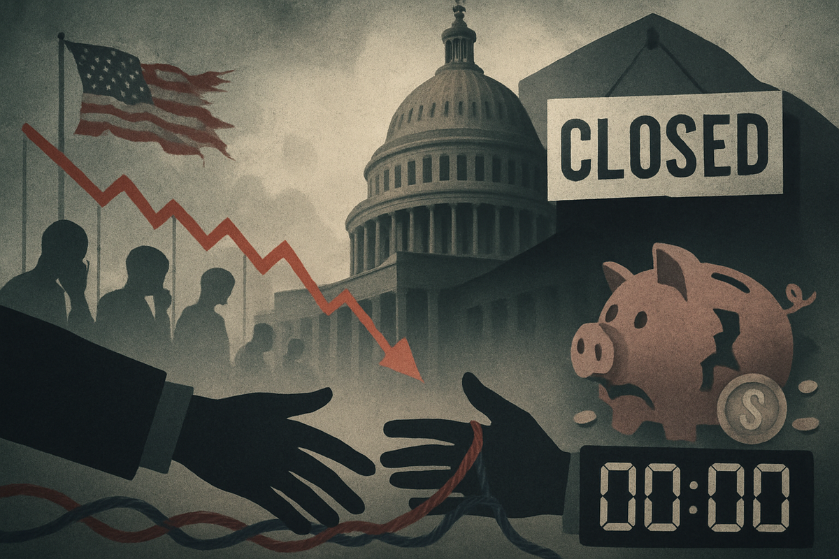 US Government Braces for Unprecedented Shutdown: Economic Fallout Looms as Deadline Nears