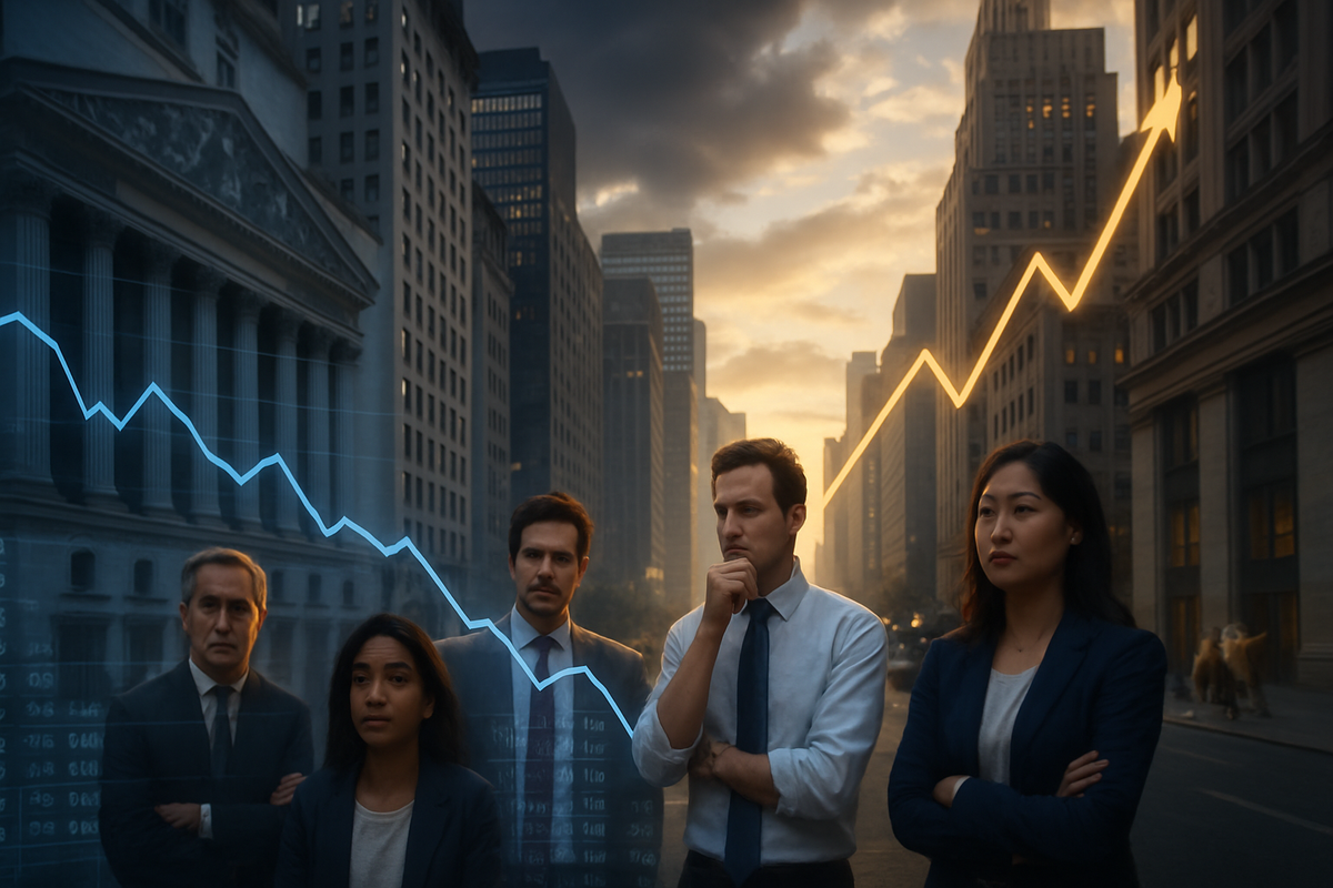 Wall Street Navigates a Paradox: Cautious Optimism in the Face of Shifting Economic Tides