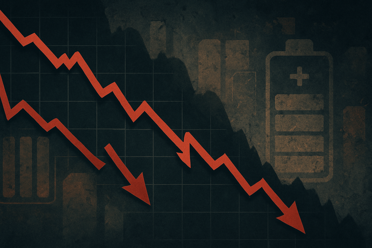 Lotte Energy Materials Plunges Further Amidst Persistent Losses and EV Market Headwinds
