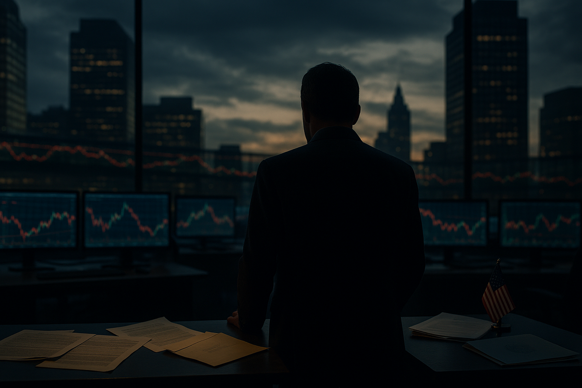 Navigating the Storm: Investor Uncertainty Grips Markets Amidst Trump's Aggressive Economic Policy Shift