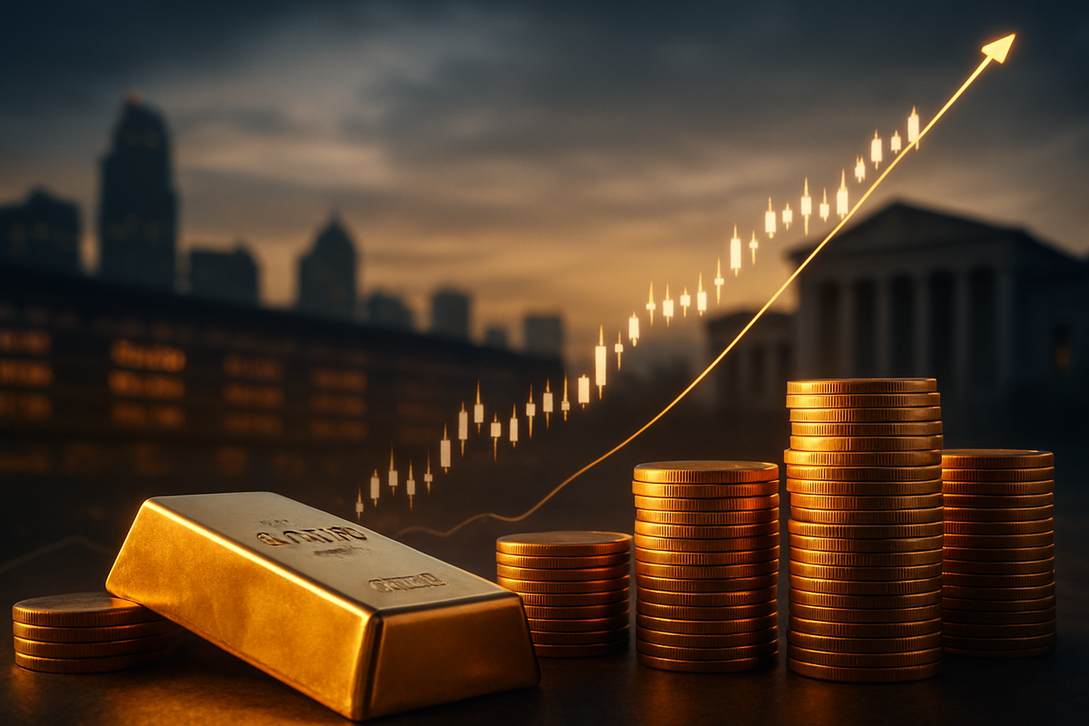 Gold's Unprecedented Ascent: Rate Cut Hopes Propel Prices Towards $4,000 Mark