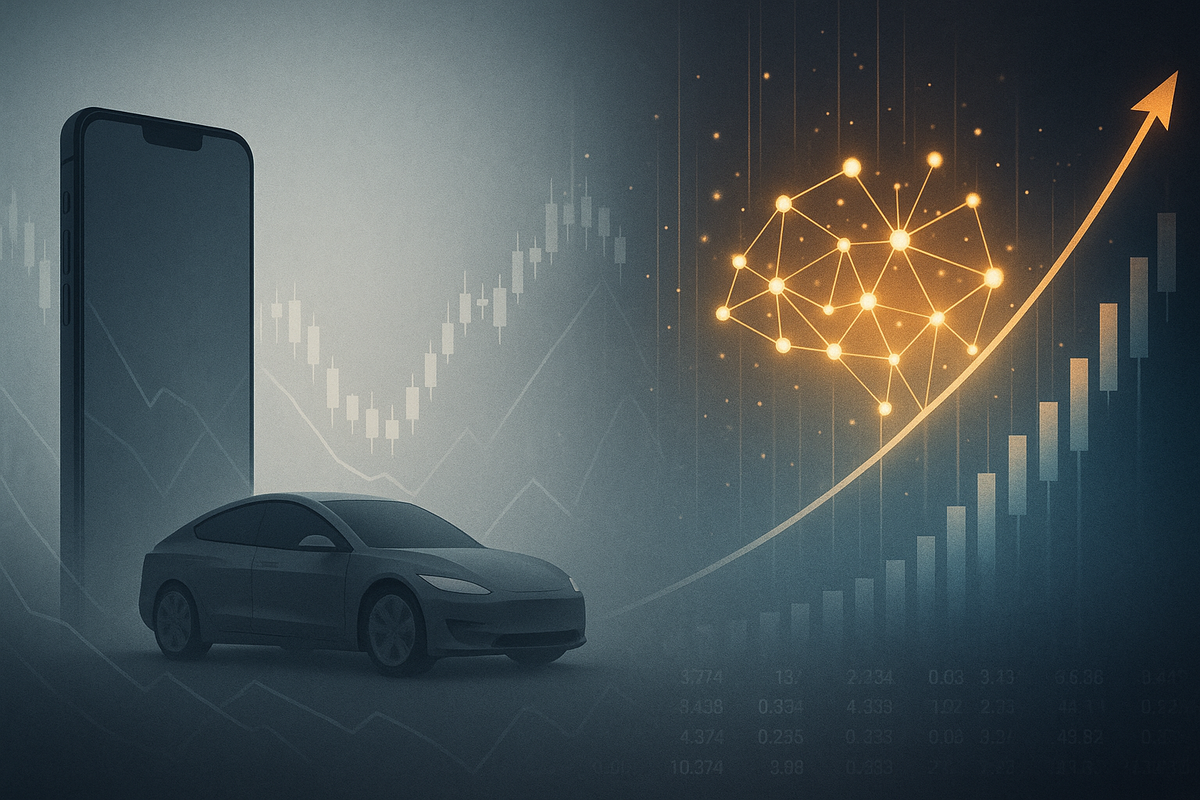 The Titans Stumble: Why Apple and Tesla Are Trailing the Magnificent 7 in Mid-2025