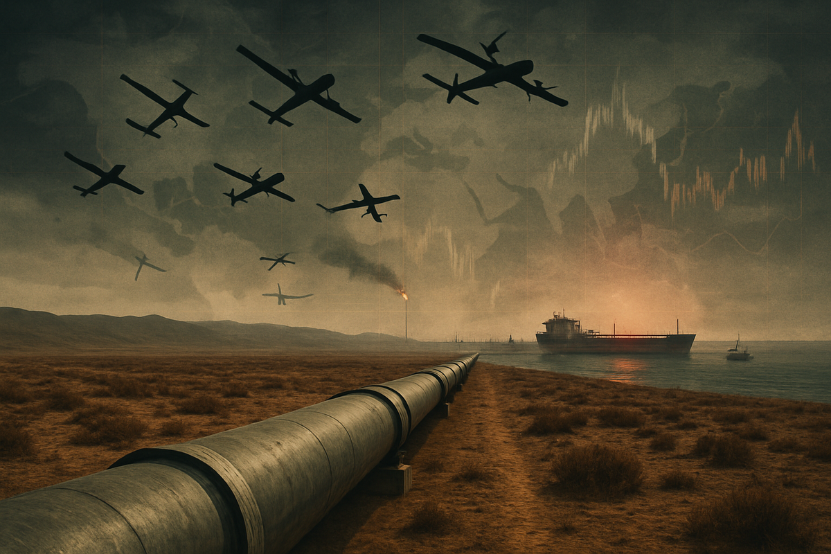 Kazakhstan's Oil Lifeline Under Siege: Dual Disruptions Threaten Global Supply and Market Stability