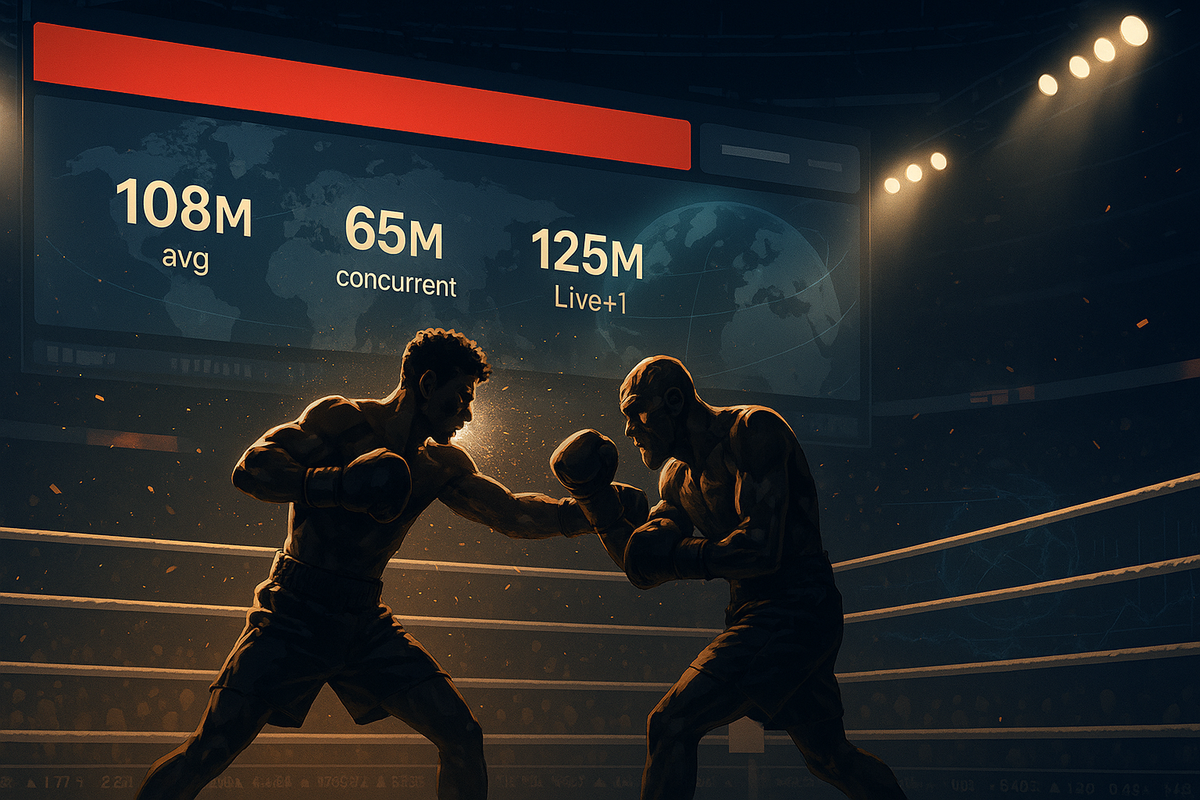 Netflix Delivers Knockout Blow to Traditional Sports Broadcasting with Record-Shattering Live Boxing Event