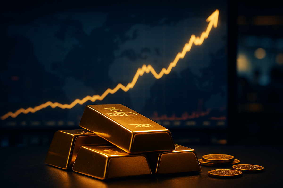 Gold's Golden Run: Safe Haven Demand Drives Prices to New Highs