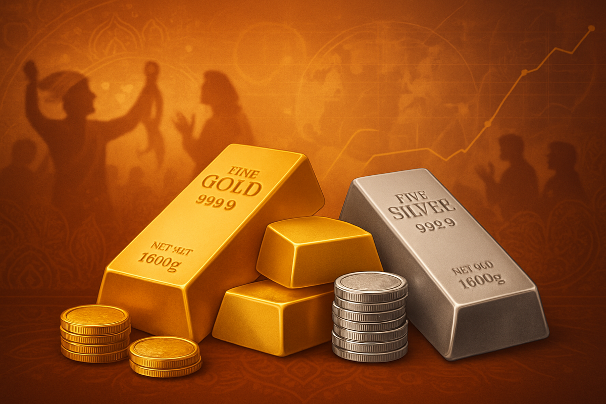 Indian Bullion Market Shines Bright: Gold and Silver Hit Unprecedented Highs Amidst Global Uncertainty and Robust Local Demand