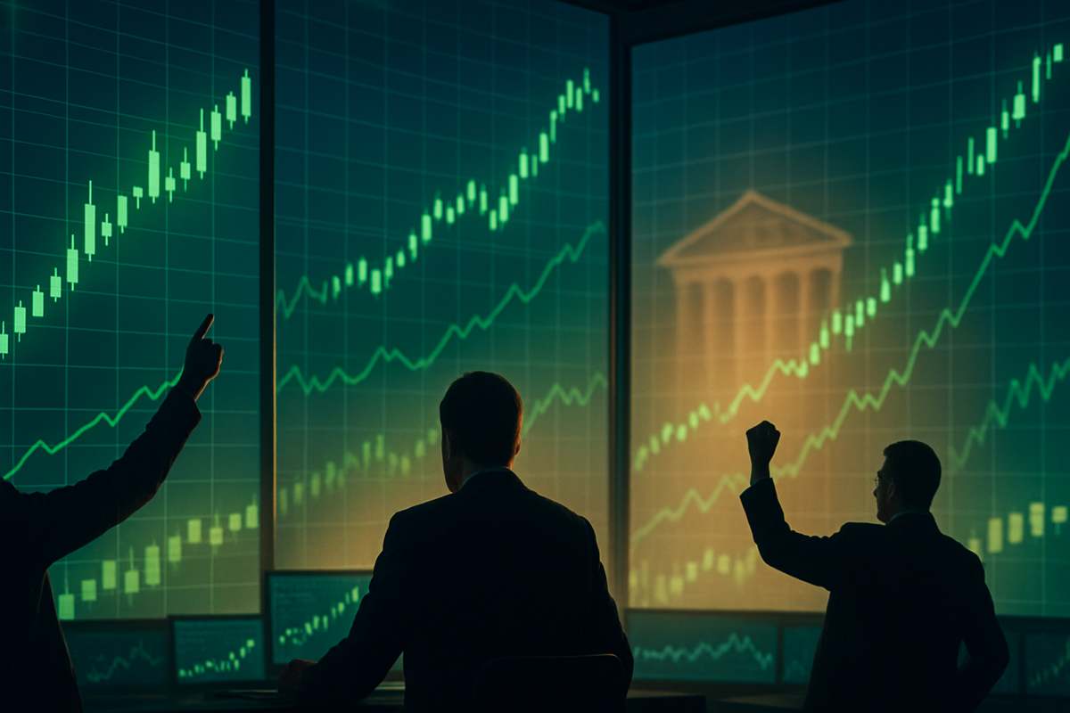 Markets Roar: Rate Cut Hopes Ignite Investor Frenzy
