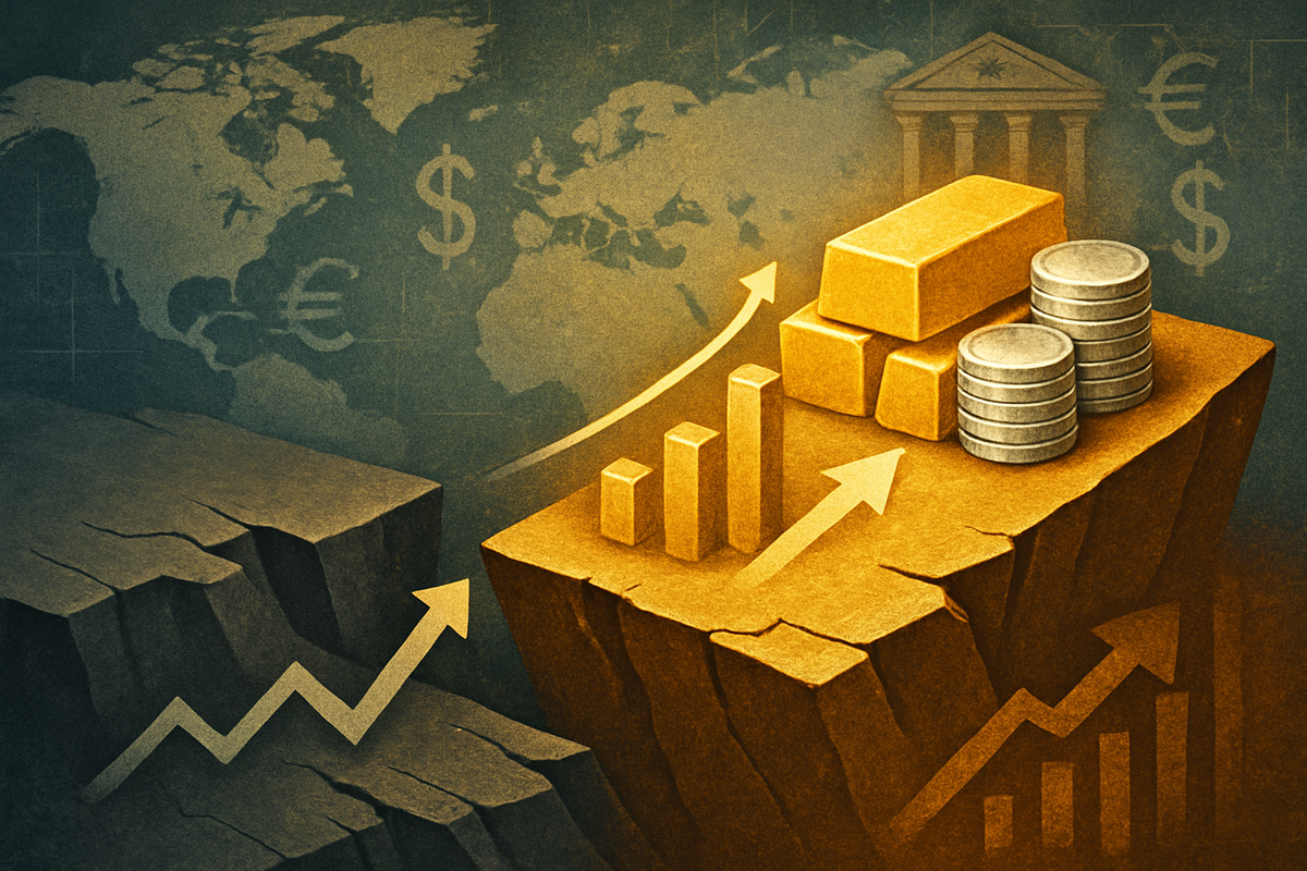 The Golden Reorientation: Portfolios Undergo 'Tectonic Shift' Towards Precious Metals