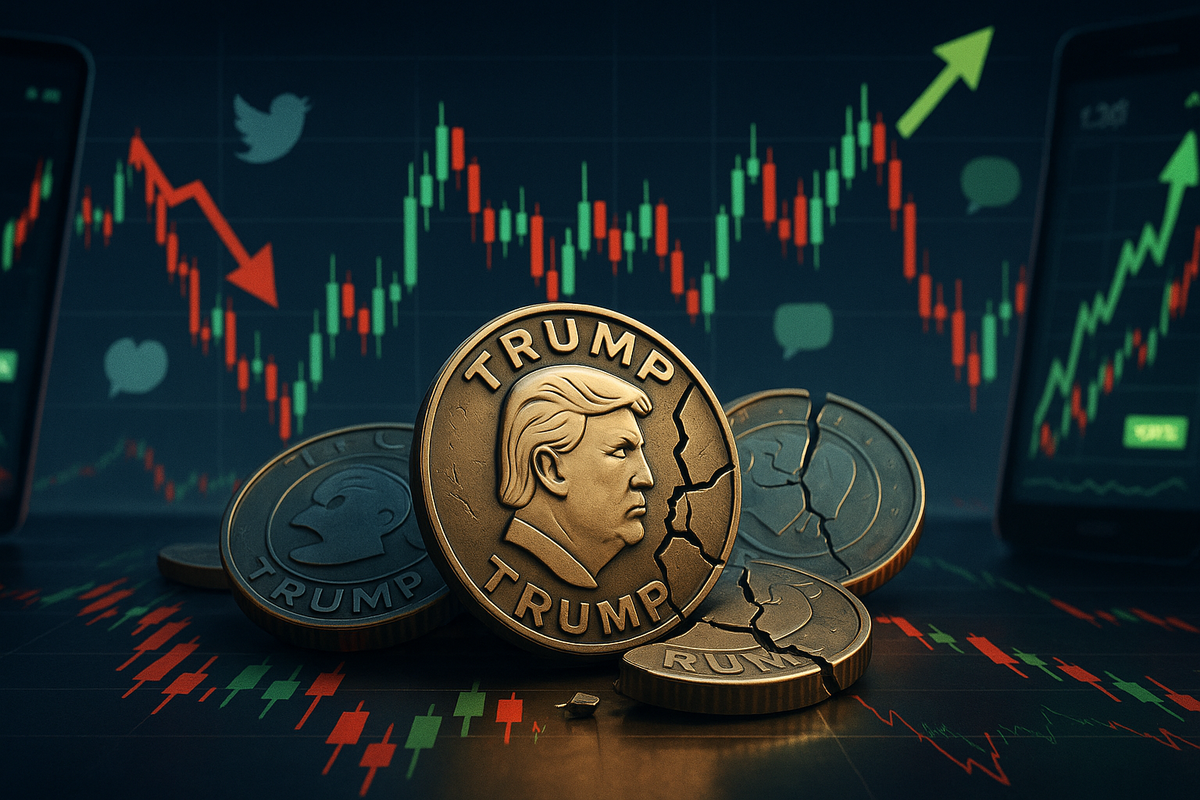 The High-Stakes Gamble: Decoding the Volatility of Trump-Linked Meme Coins and Speculative Tokens