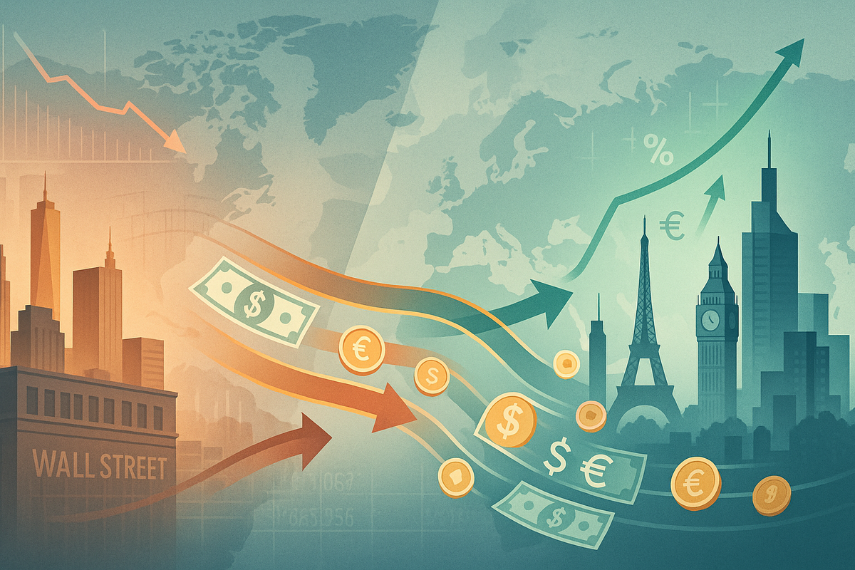Europe's Value Revolution: Billions Flow from Overpriced US Equities to Undervalued European Bargains