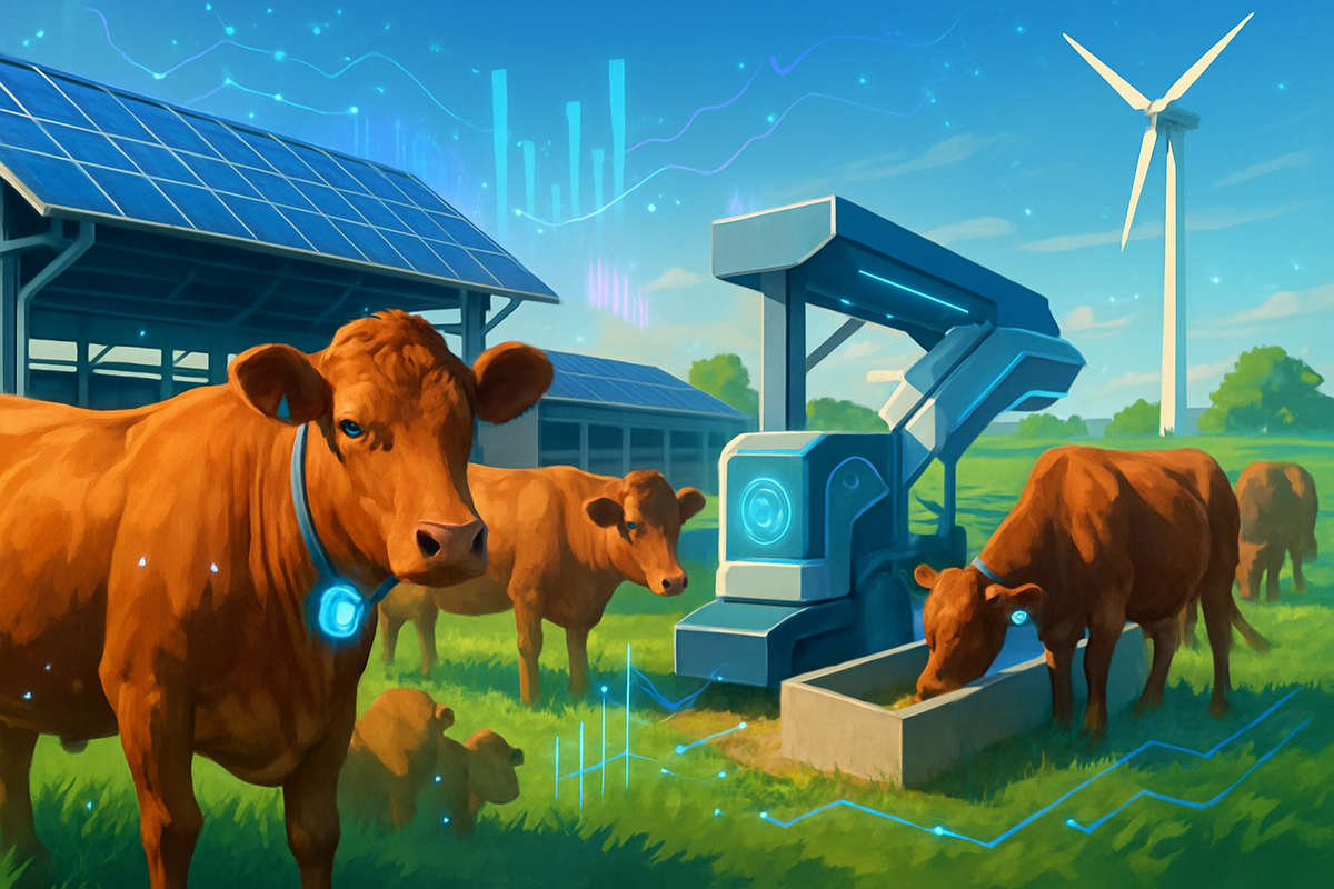 Tech Revolutionizes Cattle Feeding: A Sustainable Future for Livestock Markets