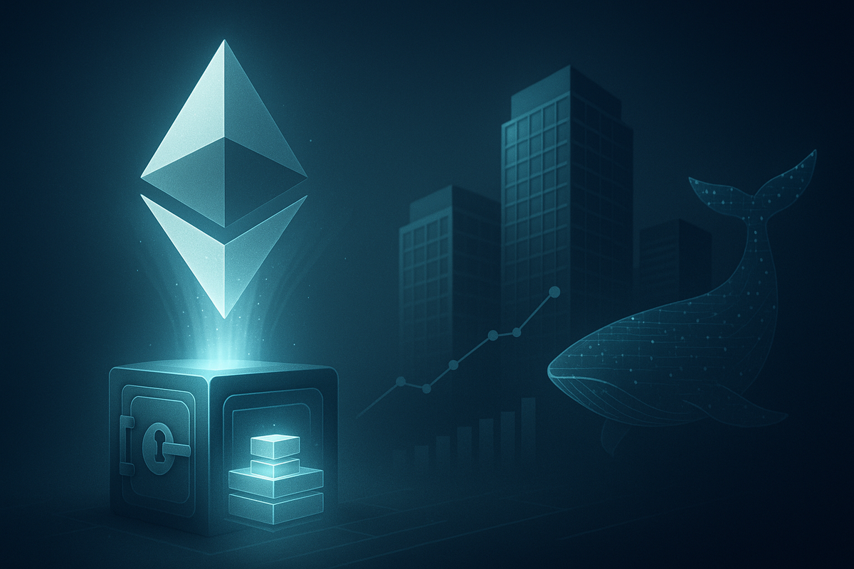 Ethereum Staking Explodes in 2025: Institutional Inflows and Whale Activity Drive Supply Squeeze