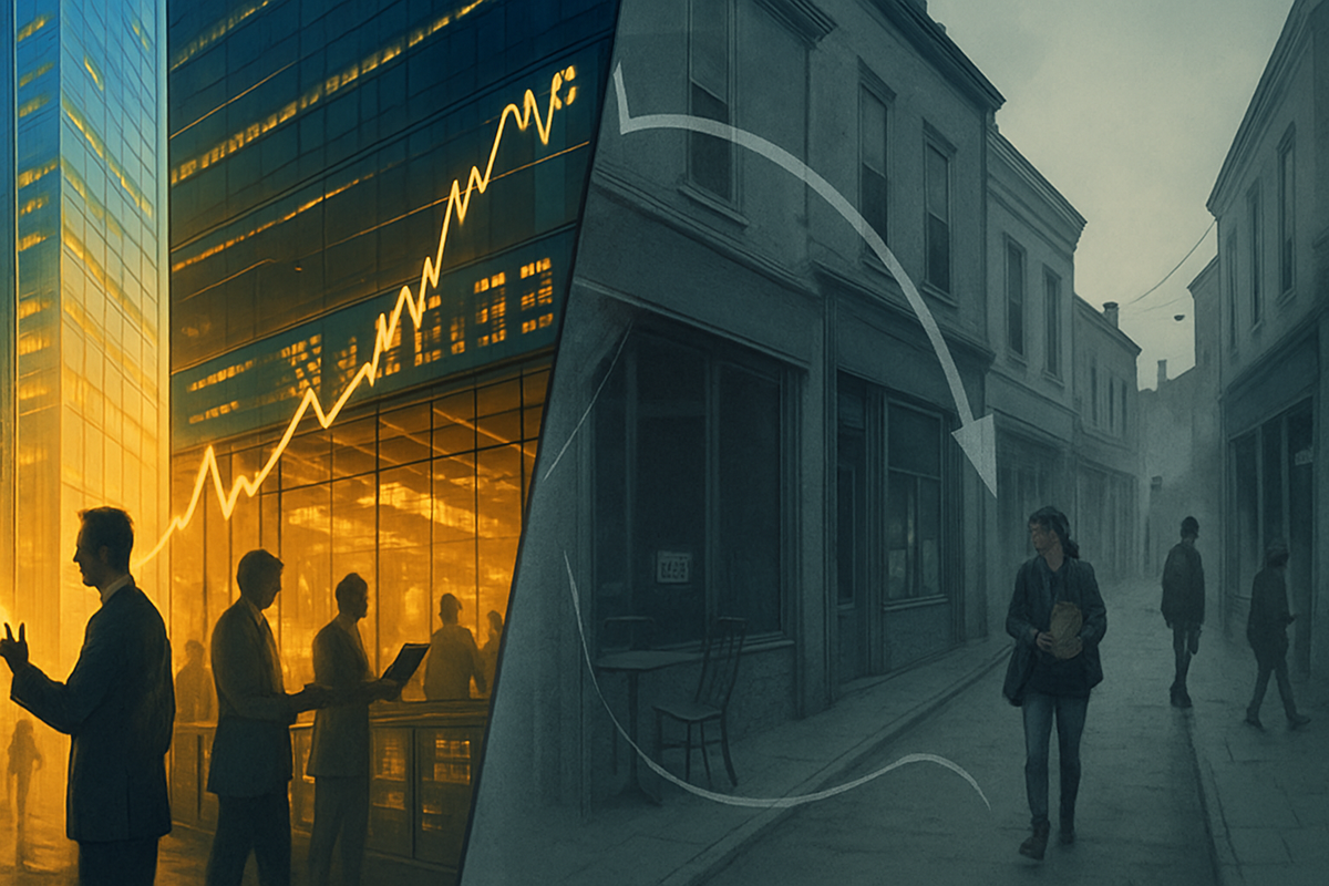The Great Divide: Why Main Street's Gloom Can't Dent Wall Street's Bloom