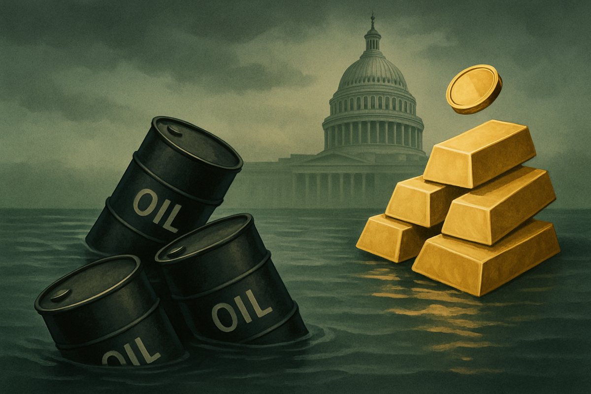 TSX Navigates Choppy Waters: Energy Drags While Gold Shines Amid U.S. Shutdown Fears