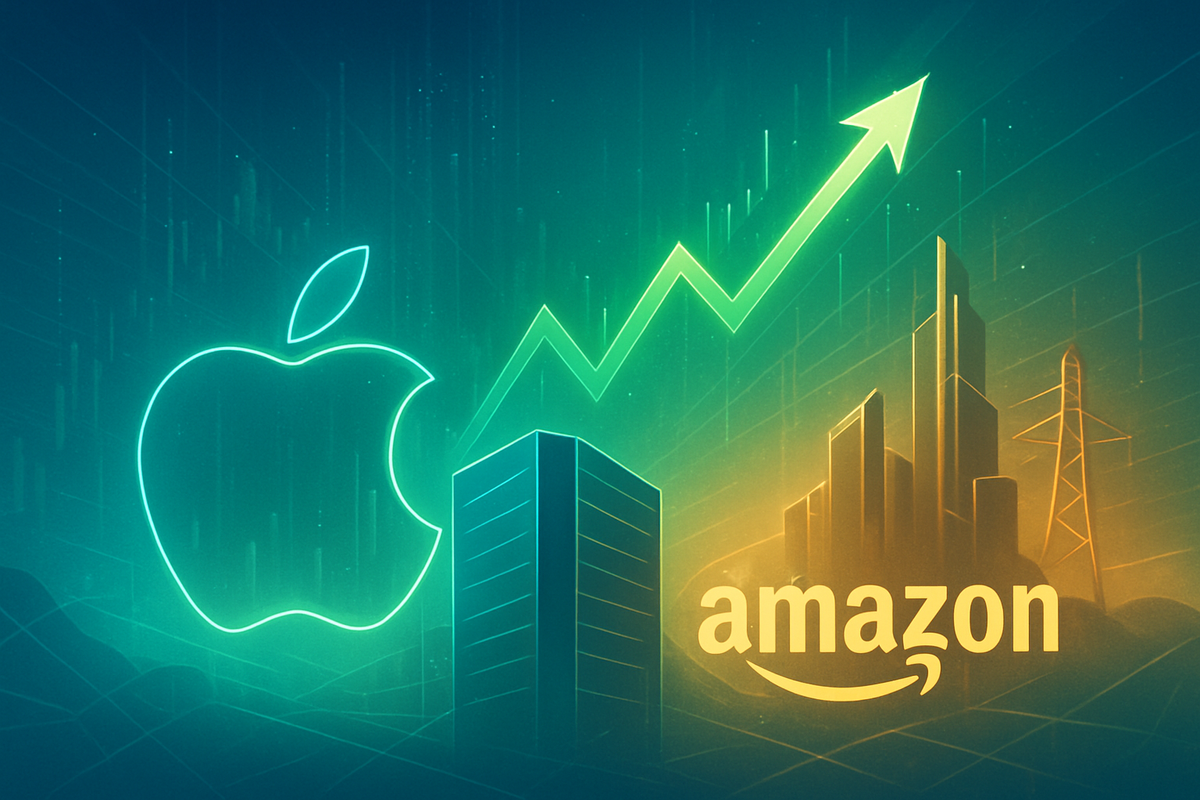 Tech Titans Ignite Futures: Apple and Amazon Rallies Signal Shifting Sands for Commodities and Market Mood