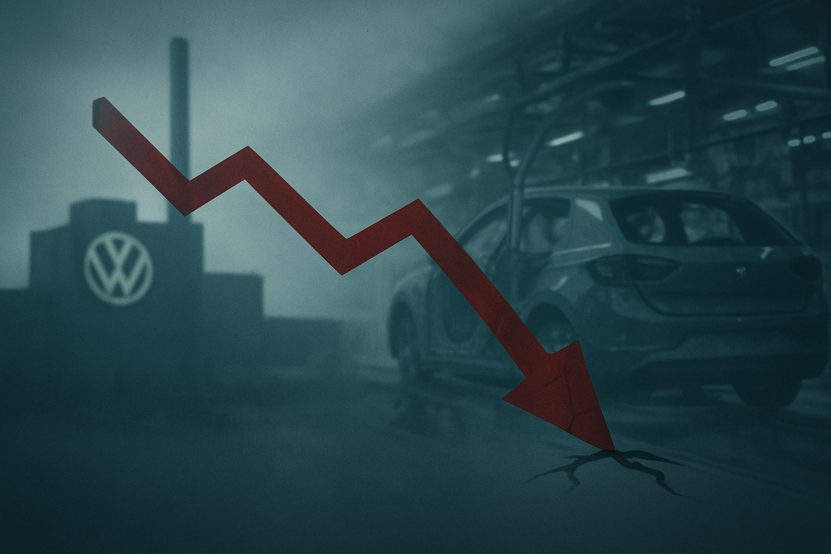 Germany's DAX Stumbles as Volkswagen's EV Woes and Economic Stagnation Cast a Shadow