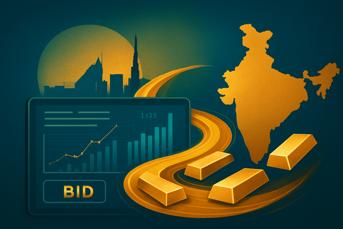 India's Gold Gambit: Competitive Bidding for UAE Pact Quota Set to Transform Bullion Market
