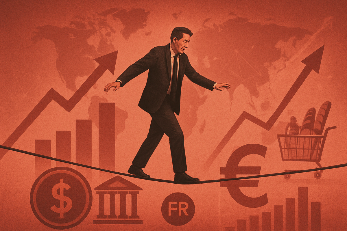 Stubborn Inflation Forces Central Banks into a Delicate Balancing Act