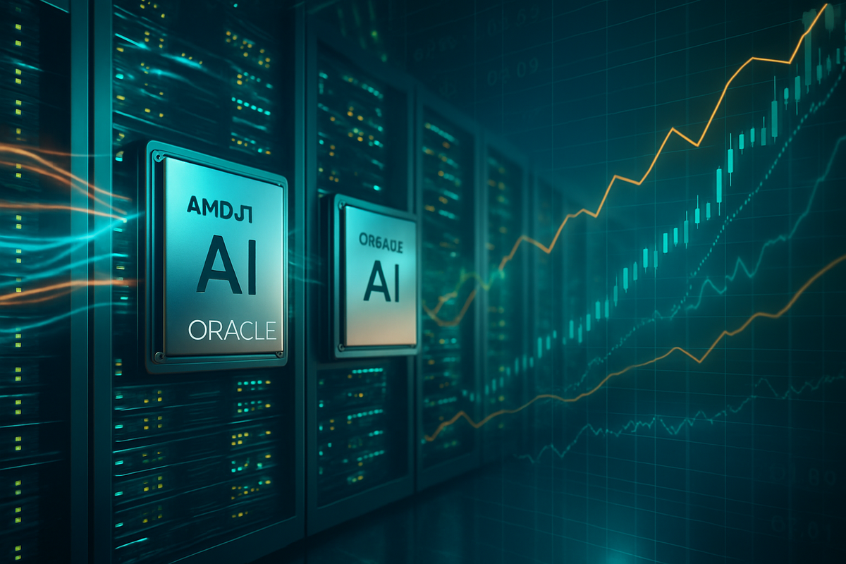 AMD Scores Major AI Chip Win with Oracle, Stock Soars Amidst Intensifying AI Race