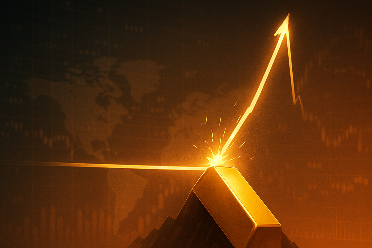 Gold's Parabolic Ascent Triggers "Blow-Off Top" Warning: Is a Steep Correction Imminent?