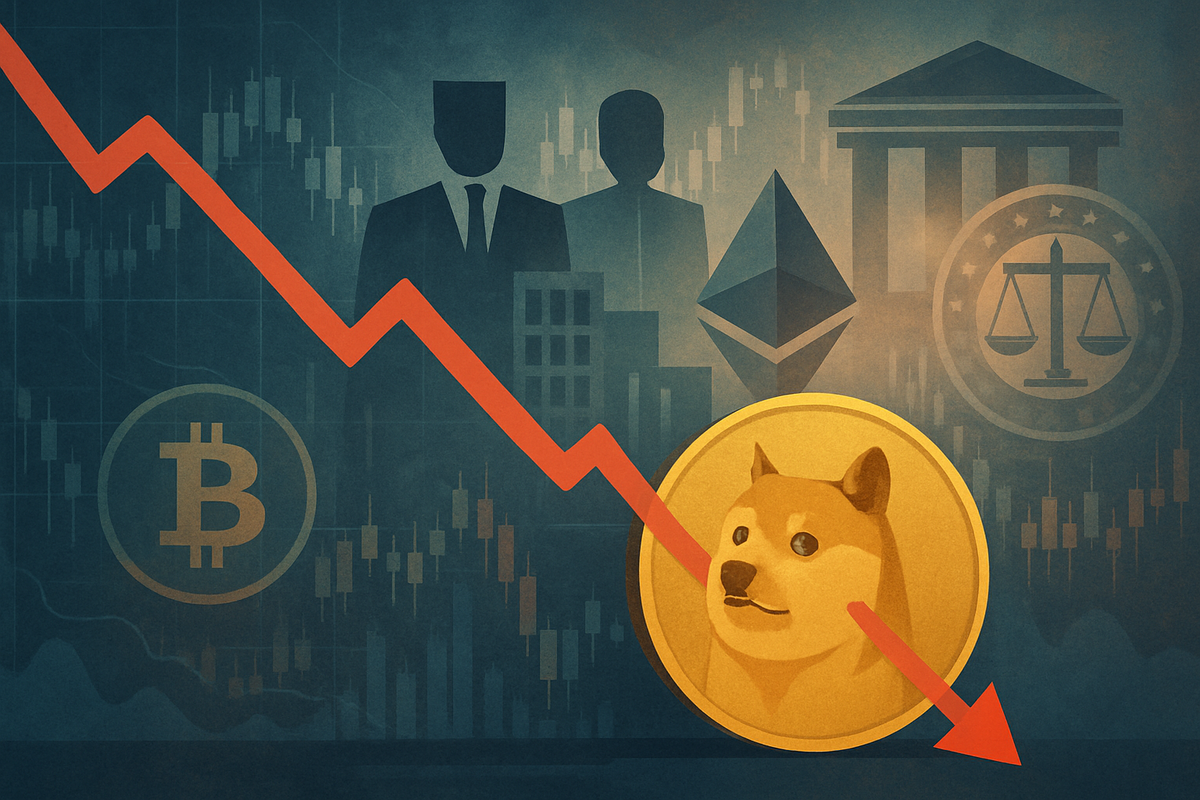 Dogecoin Dips Amidst Broader Crypto Sector Volatility and Profit-Taking