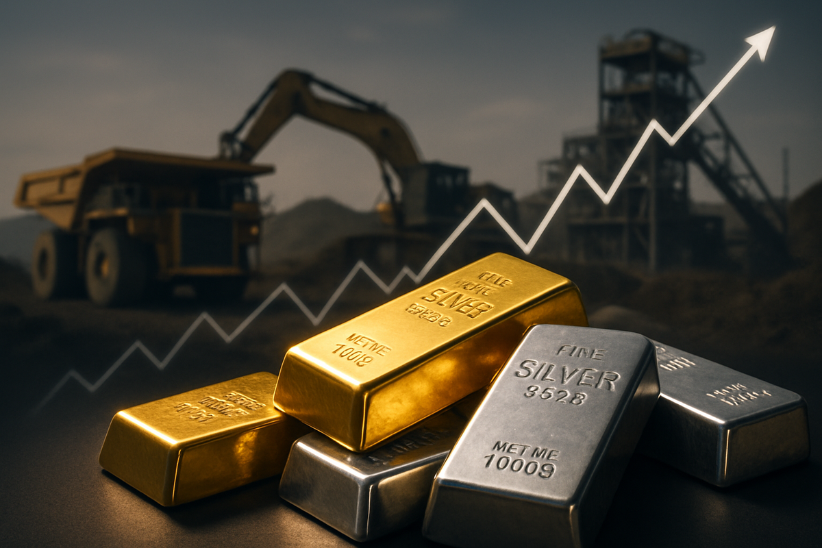 Hecla Mining Soars as Precious Metals Rally Amid Economic Concerns