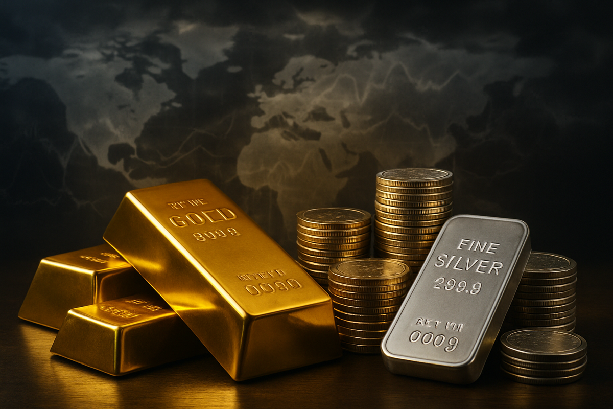 Gold and Silver Soar to Unprecedented Heights Amidst Global Turmoil and Economic Shifts