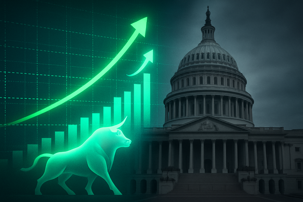 Market Defies D.C. Gridlock: S&P 500 and Dow Jones Soar to Record Highs Amidst Government Shutdown