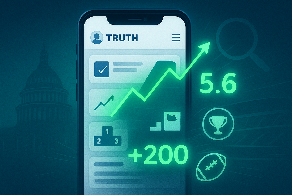 Truth Social Unveils 'Truth Predict,' Betting on Prediction Markets for Growth and Engagement