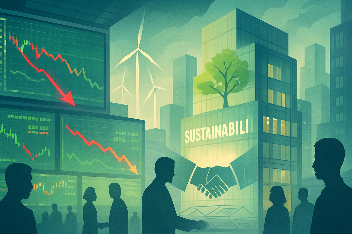 ESG Investing Navigates Turbulent Waters: US Fund Outflows Mask Long-Term Growth and Corporate Commitment