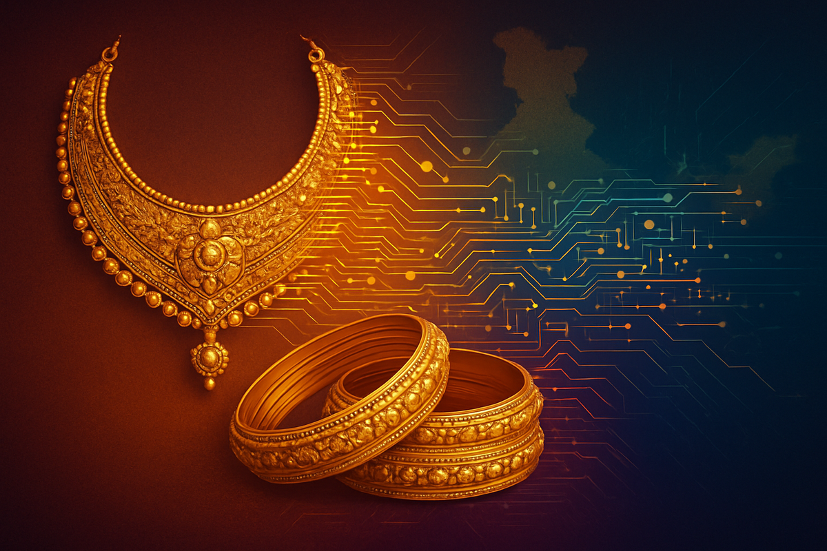 India's Digital Glitter: E-commerce Ignites a $146 Billion Jewelry Gold Rush