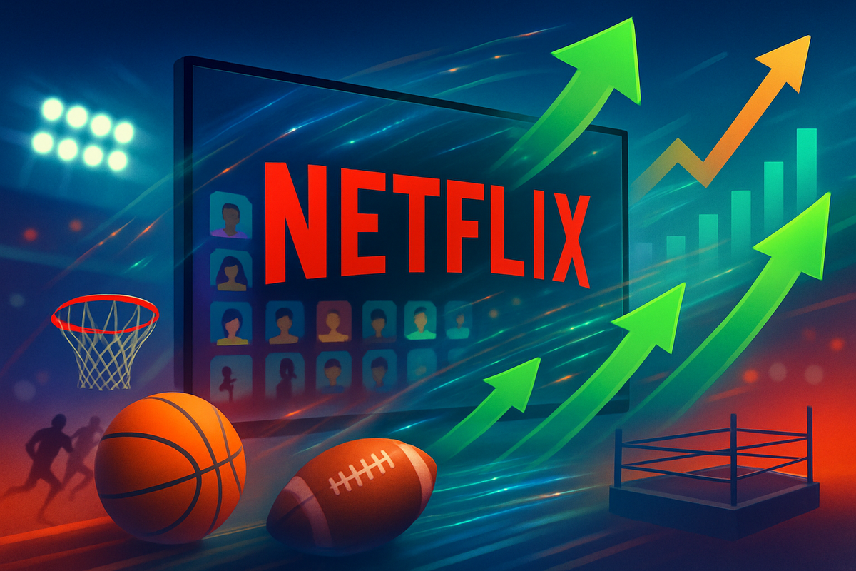 Netflix's $1,600 Horizon: Live Sports and Ad-Tier Drive Ambitious Growth