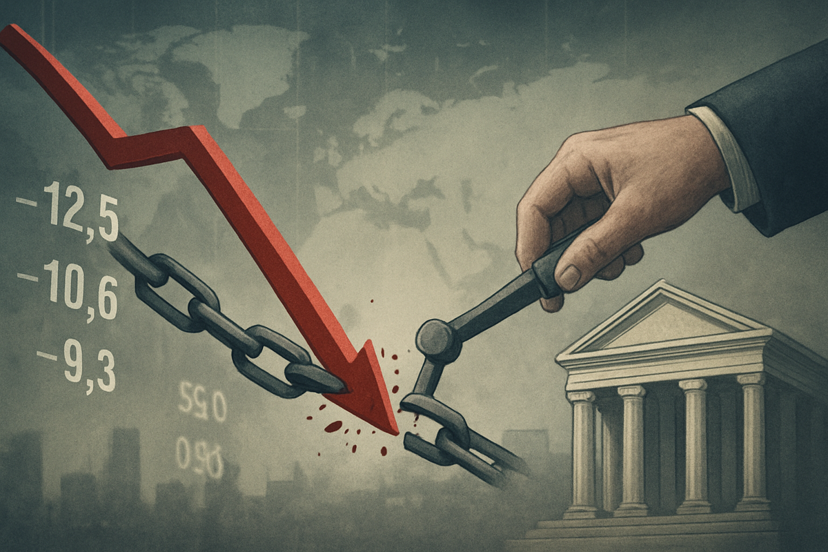U.S. 10-Year Treasury Yield Plunges Below 4% Amidst Mounting Economic Jitters