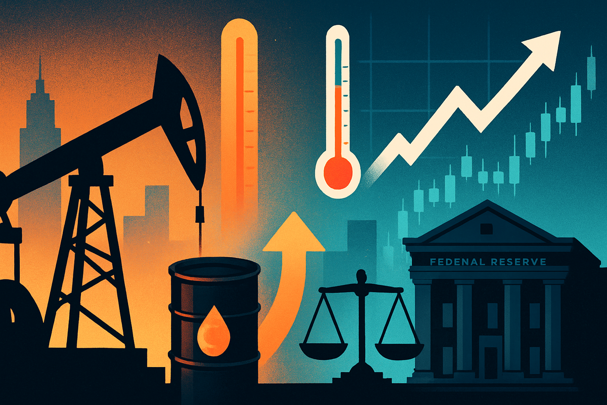 Geopolitical Tensions Fuel Oil Surge, Challenging Fed's Easing Strategy Amid Inflation Worries