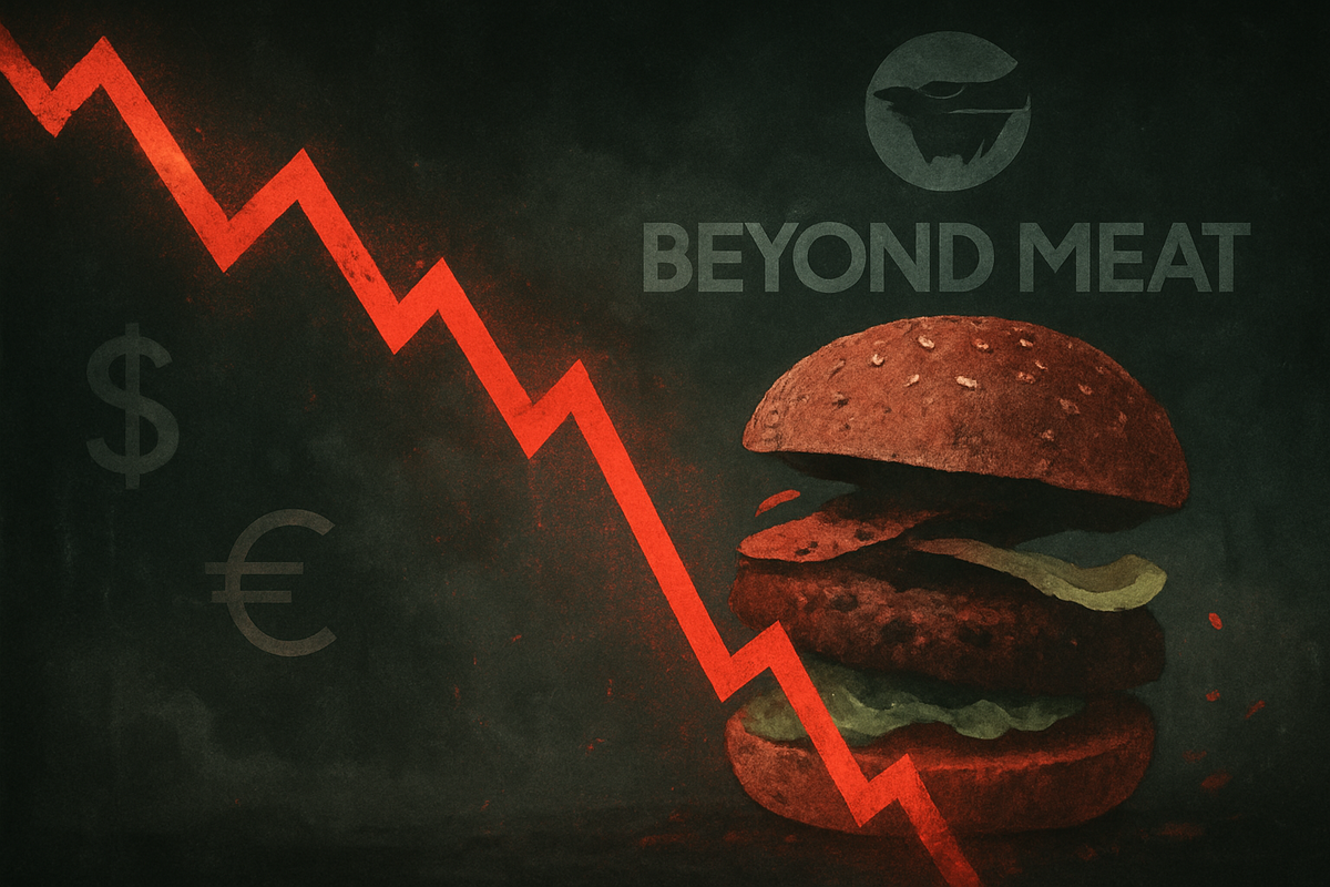 Beyond Meat (BYND) Shares Plummet 14.5% Amid Short Squeeze Unwind and Dilution Woes