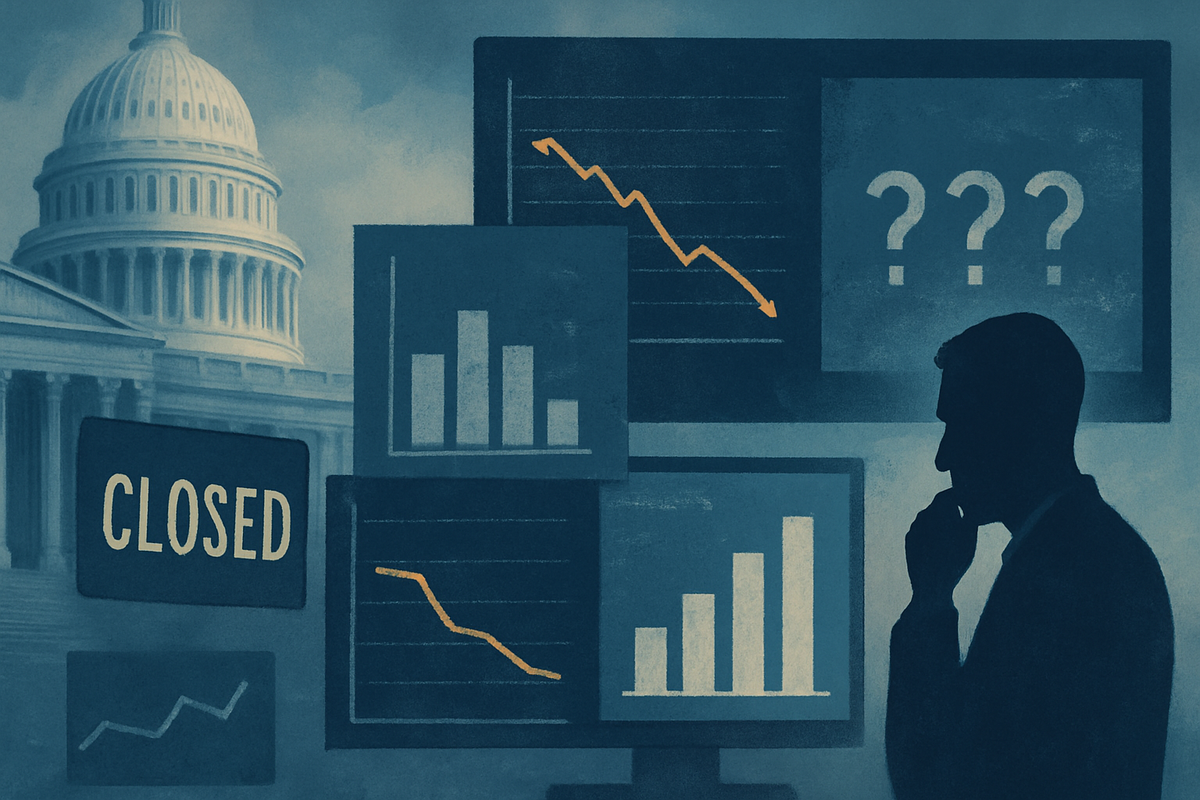 Economic Blind Spot: Government Shutdown Threatens Fed's Data-Driven Decisions