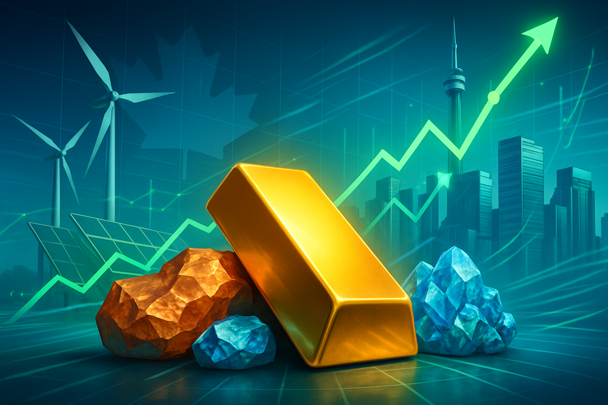 Gold's Gleam and Commodity Strength Propel TSX to New Heights