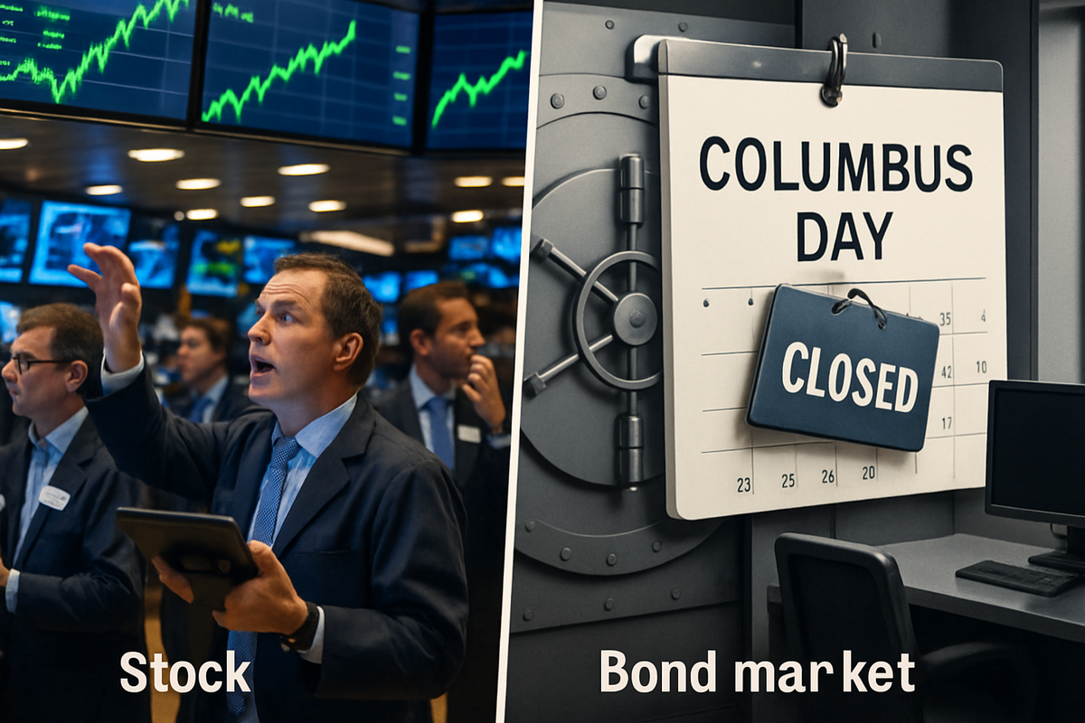 Stock Market Defies Federal Holiday: Open for Business on Columbus Day 2025 While Bond Markets Close