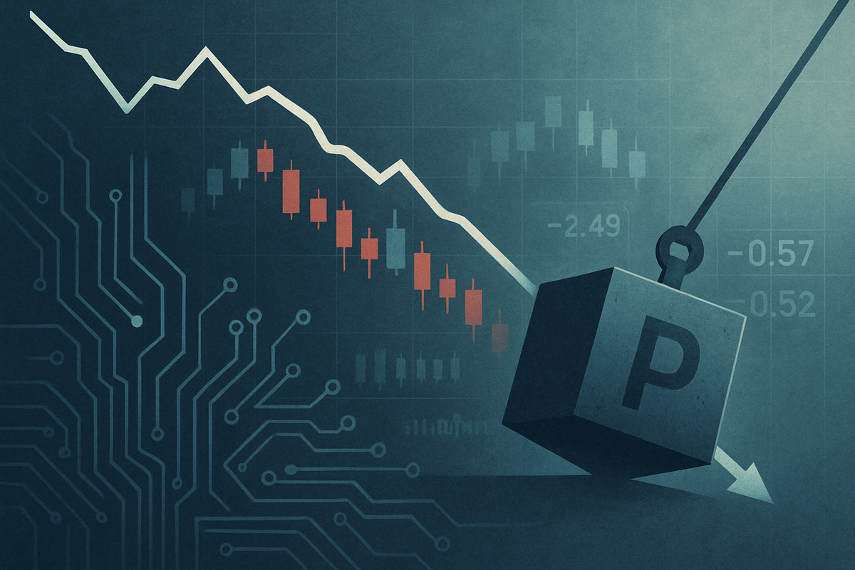 Tech Sector Stumbles: Nasdaq Retreats Amid Valuation Concerns and Palantir's Drag